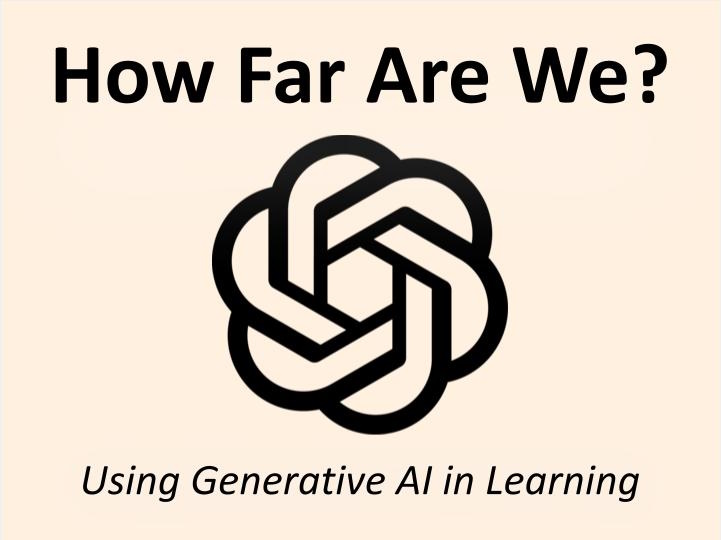 How Far Are We? Using Generative AI in Learning Software Engineering